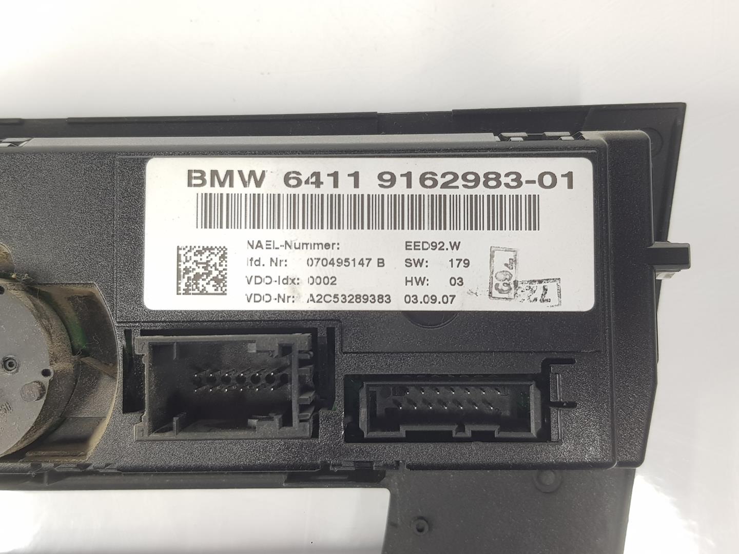 BMW 3 Series E90/E91/E92/E93 (2004-2013) Climate  Control Unit 64119162983,64119199260 19840991