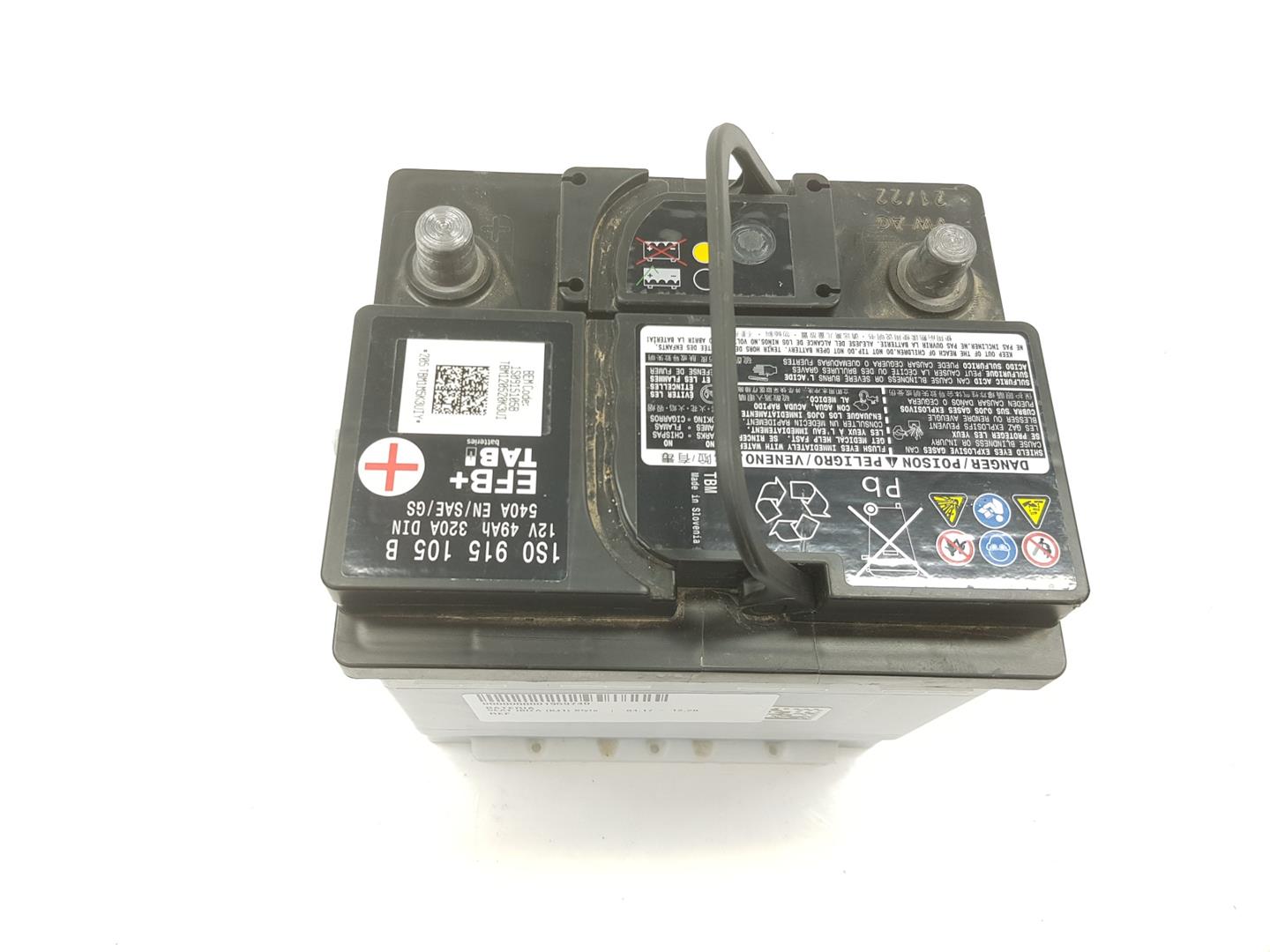 SEAT Alhambra 2 generation (2010-2021) Batteri 1S0915105B, 1S0915105B 19938255