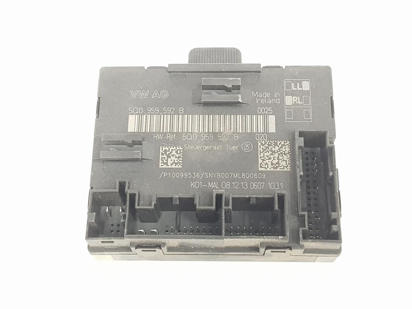 VOLKSWAGEN Variant VII TDI (2014-2024) Other Control Units 5Q0959592B, 5Q0959592B 19764456