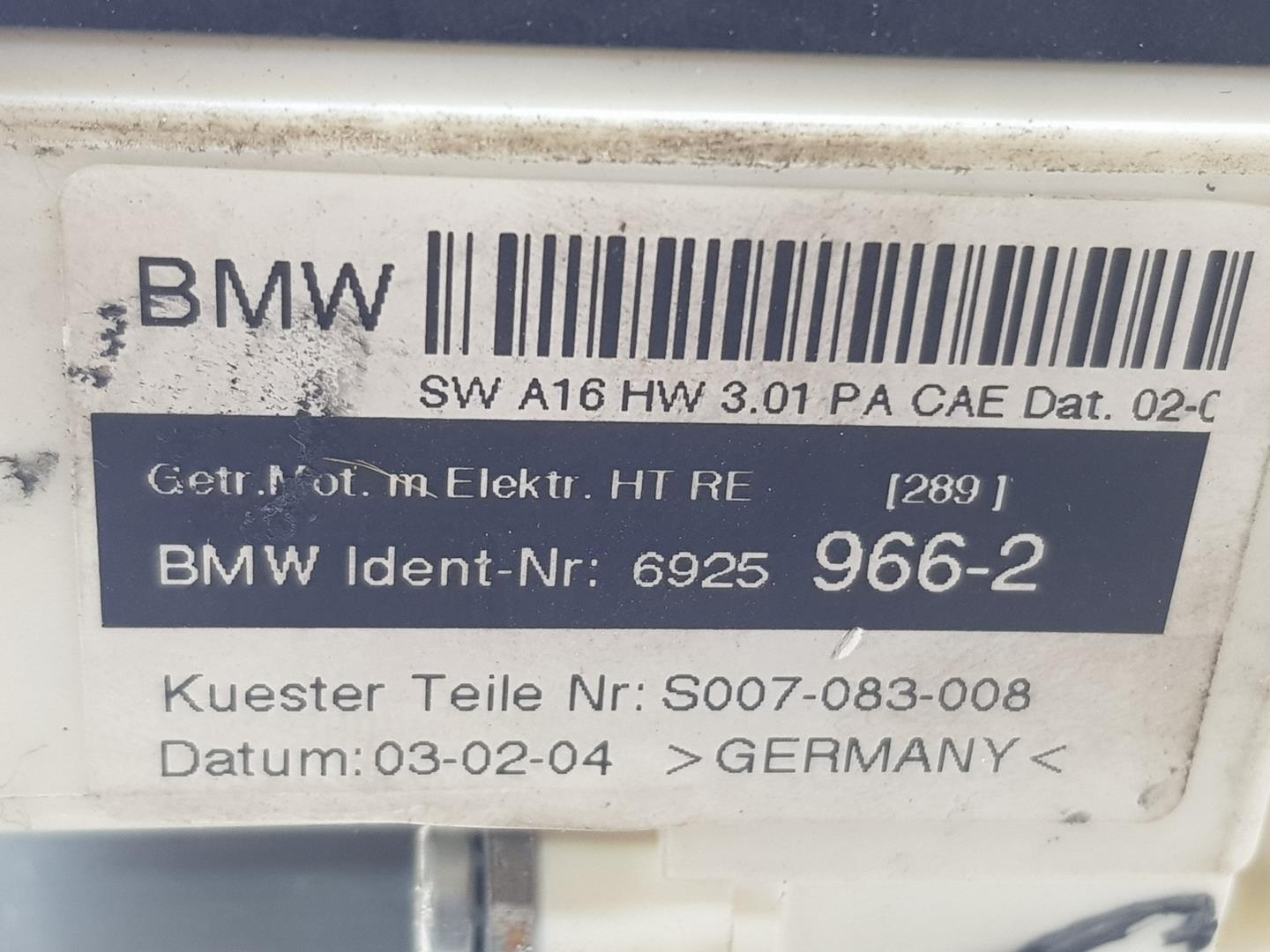 BMW X3 E83 (2003-2010) Маторчик стеклоподъемника задней правой двери 67626925966, 6925966 24221895