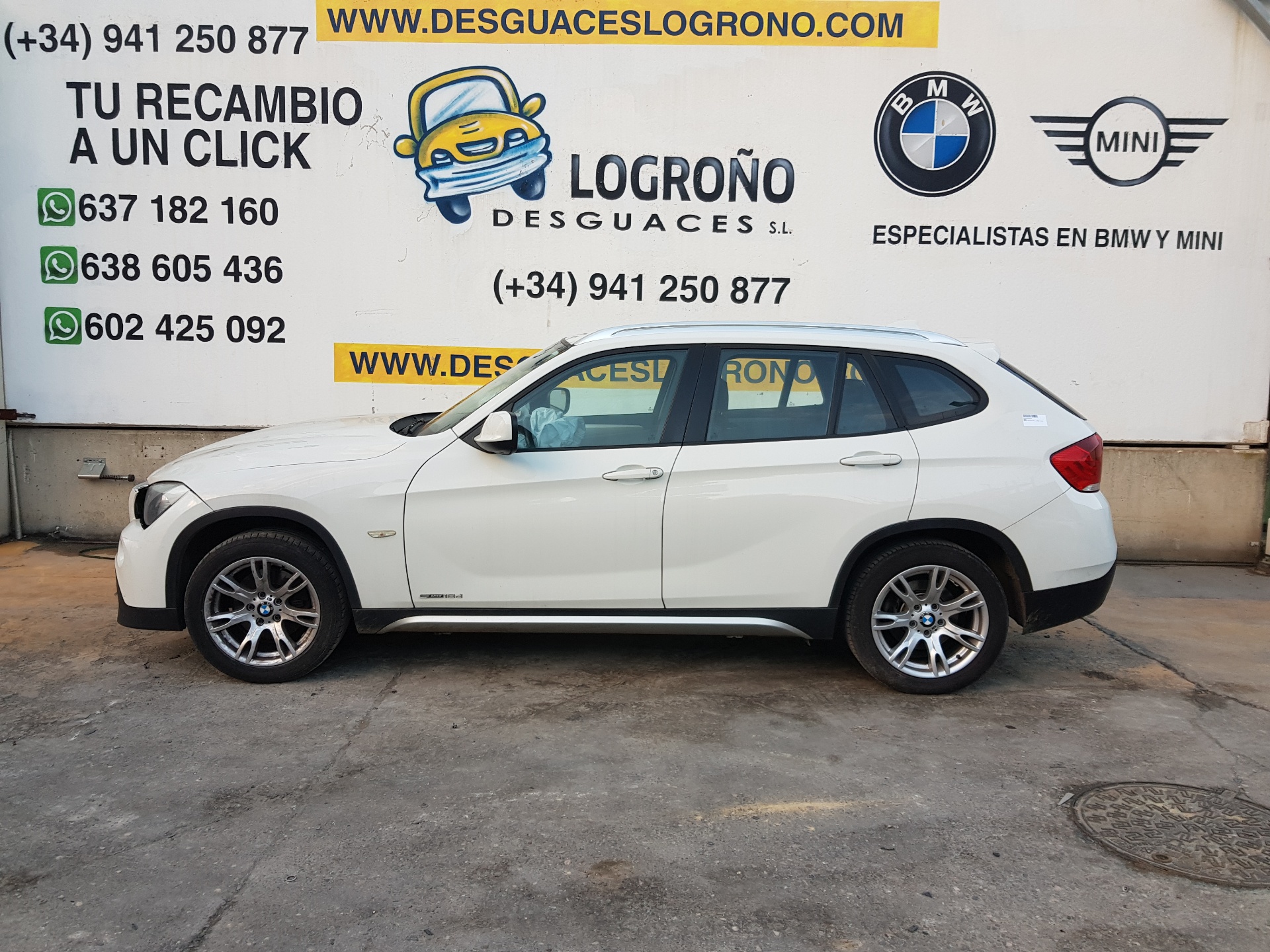 BMW X1 E84 (2009-2015) Priekšējā kreisā augšējā vadības svira/ričags 6082T6,31122405859 23894735