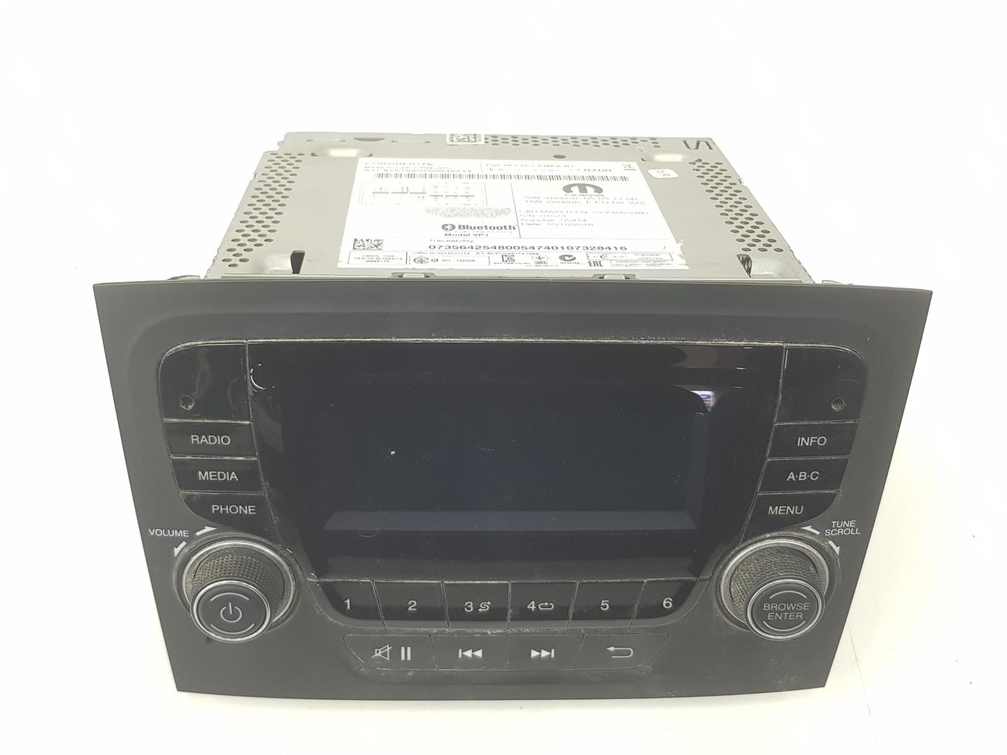 FIAT Doblo 2 generation (2009-2024) Muzikos grotuvas su navigacija A2C97515202, 735642548 23511422