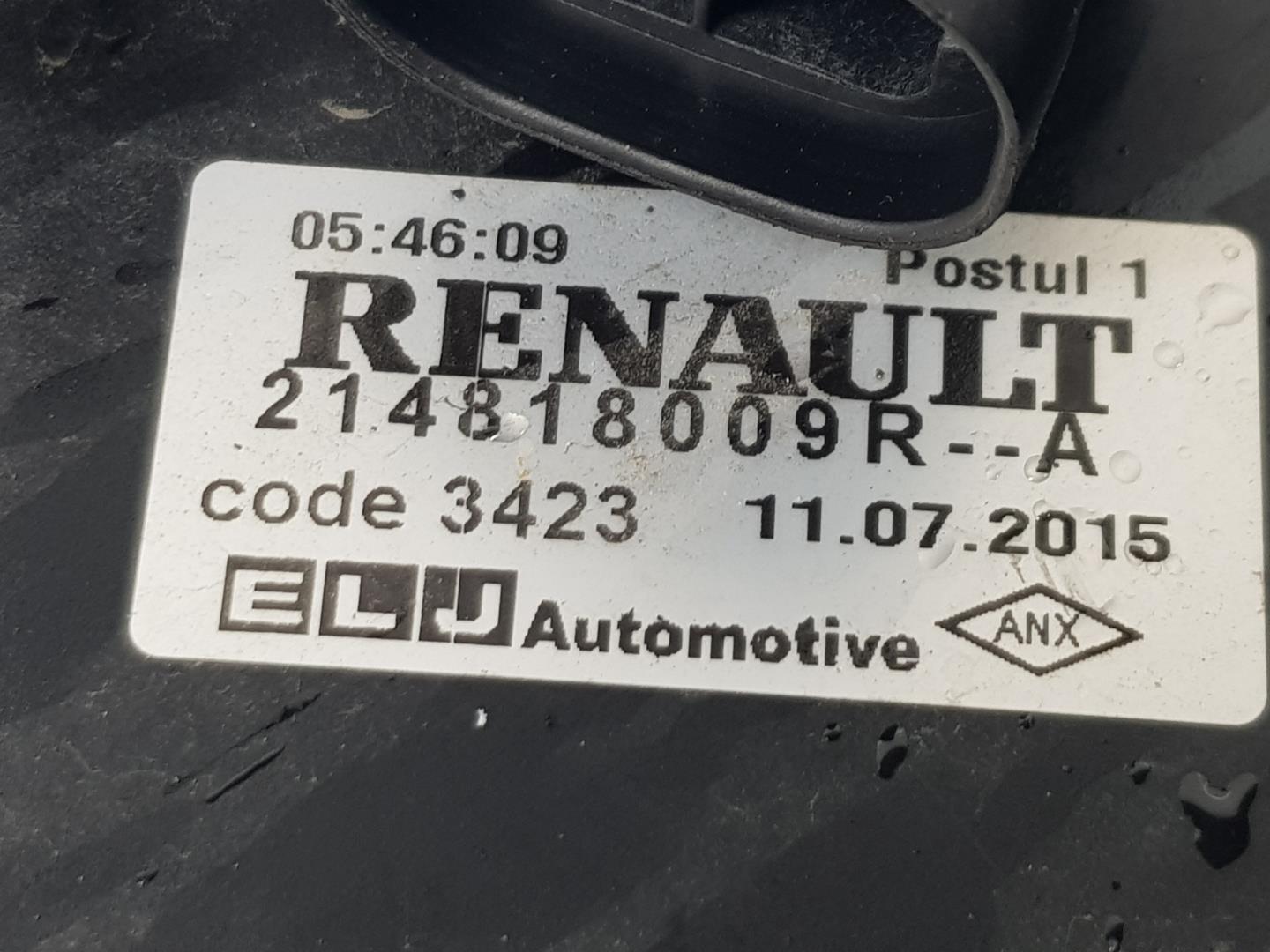 RENAULT Clio 3 generation (2005-2012) Diffuservifte 214818009R, 214818009R 19930637