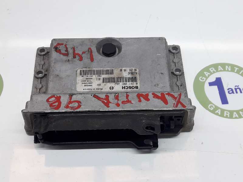 CITROËN Xantia X1 (1993-1998) Engine Control Unit ECU 9624519580,2222DL 19642258