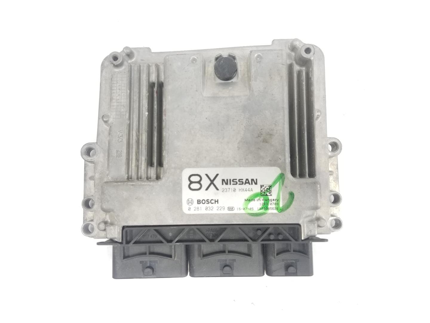 NISSAN Qashqai 2 generation (2013-2023) Calculateur d'unité de commande du moteur 23710HX44A, 0281032229 19763796