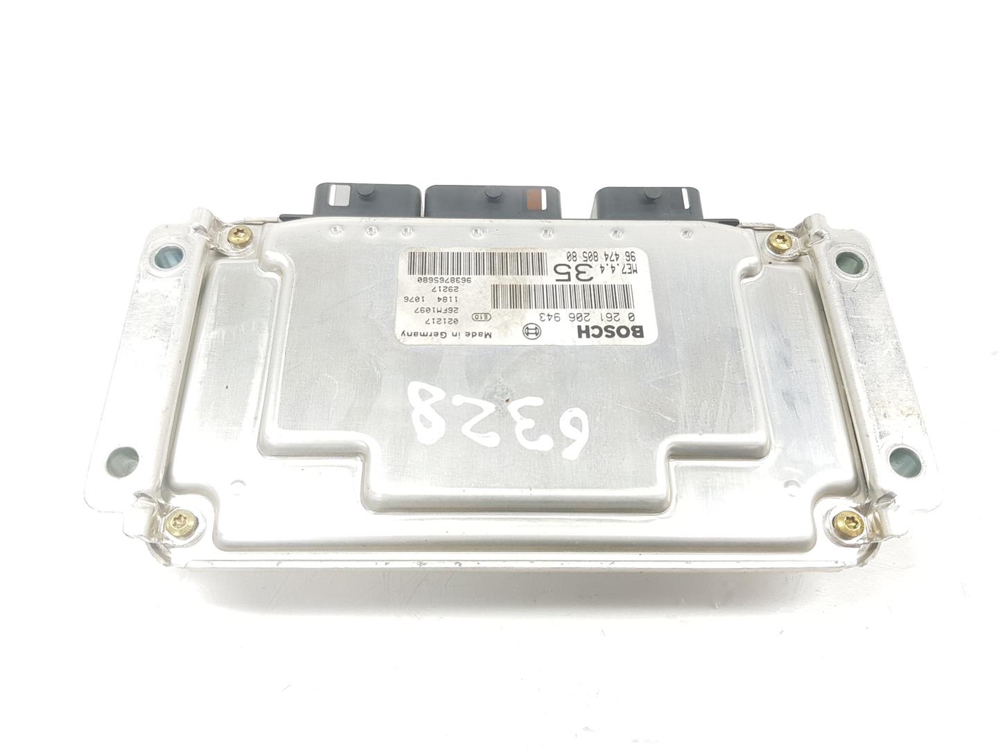 PEUGEOT 307 1 generation (2001-2008) Unitate de control motor 9647480580, 9647480580 21455370