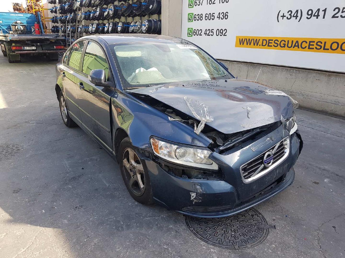 VOLVO S40 2 generation (2004-2012) Right Side Roof Airbag SRS 30642748, 30642748 19679522