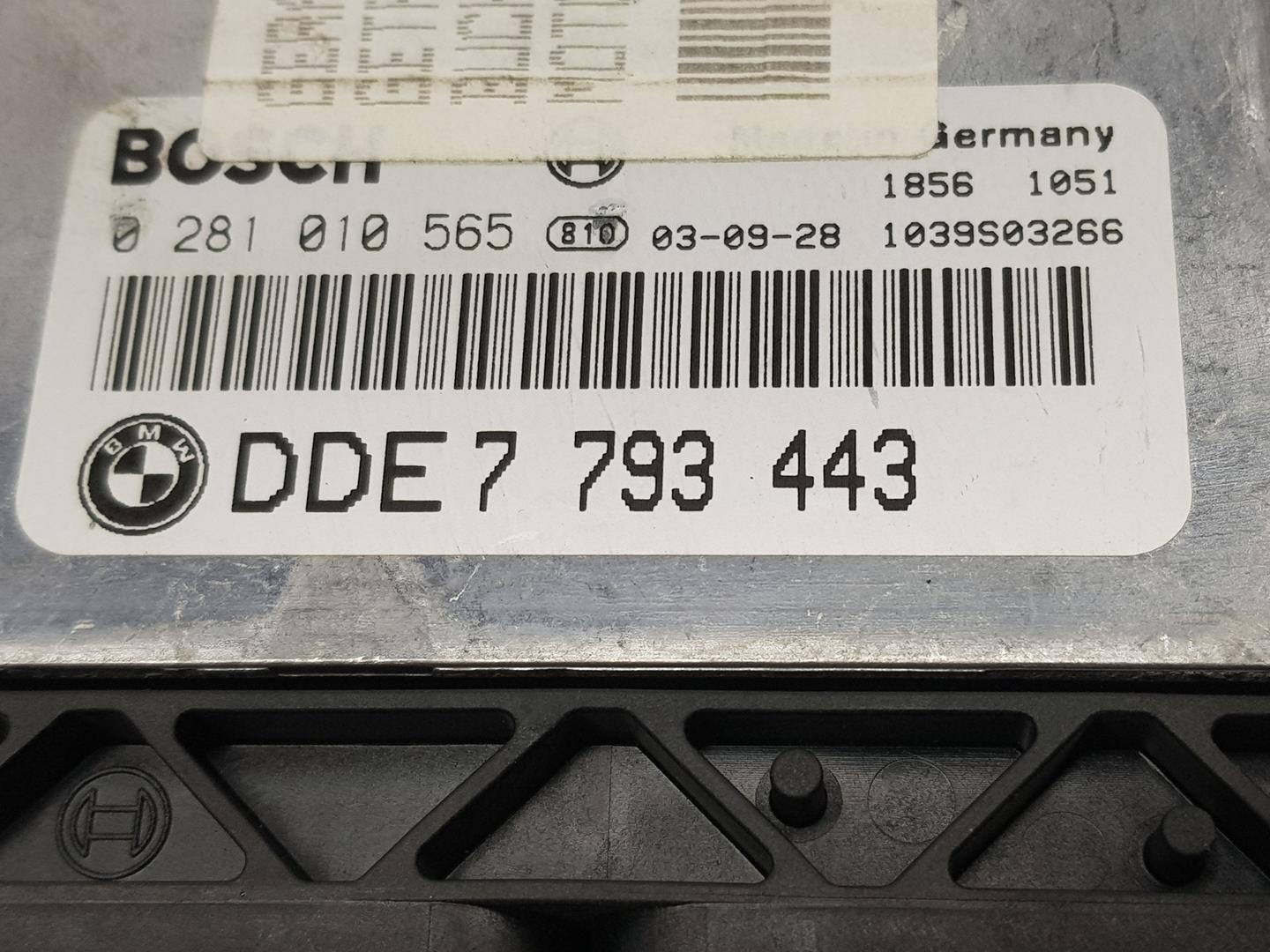 BMW 3 Series E46 (1997-2006) Motorkontrolenhed ECU 13617793443,13617793443 24234954