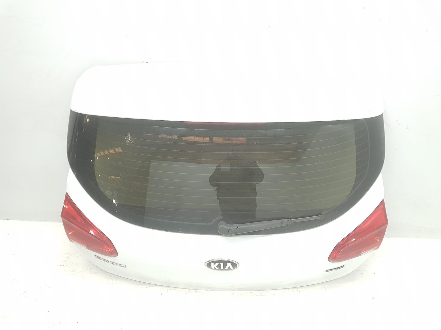 KIA Cee'd 2 generation (2012-2018) Bootlid Rear Boot 73700A2000, COLORBLANCOWD, 1161CB 24837490