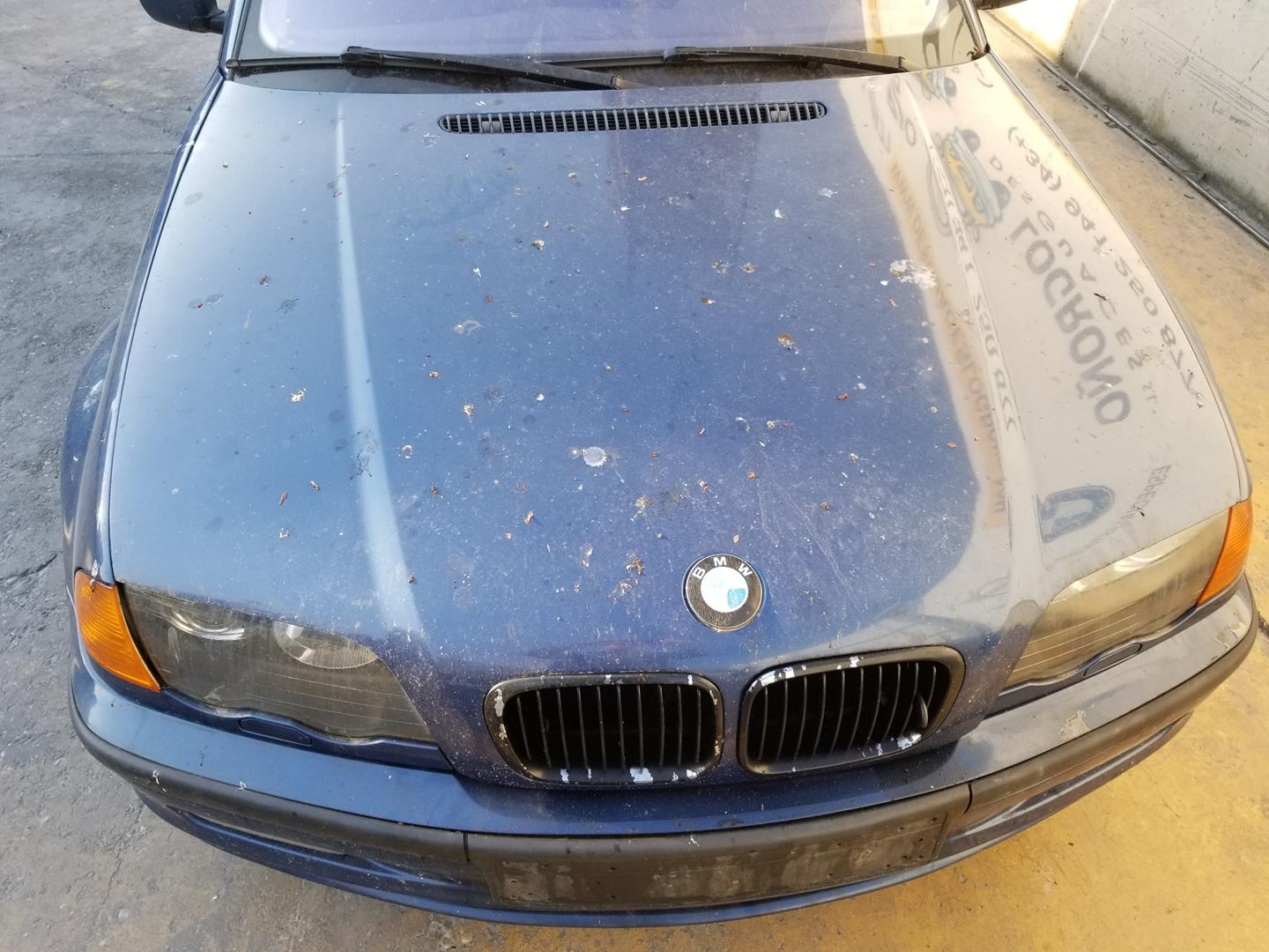 BMW 3 Series E46 (1997-2006) Priekinis bamperis(buferis) 51118195284, 51118195284, COLORAZUL364 24237161