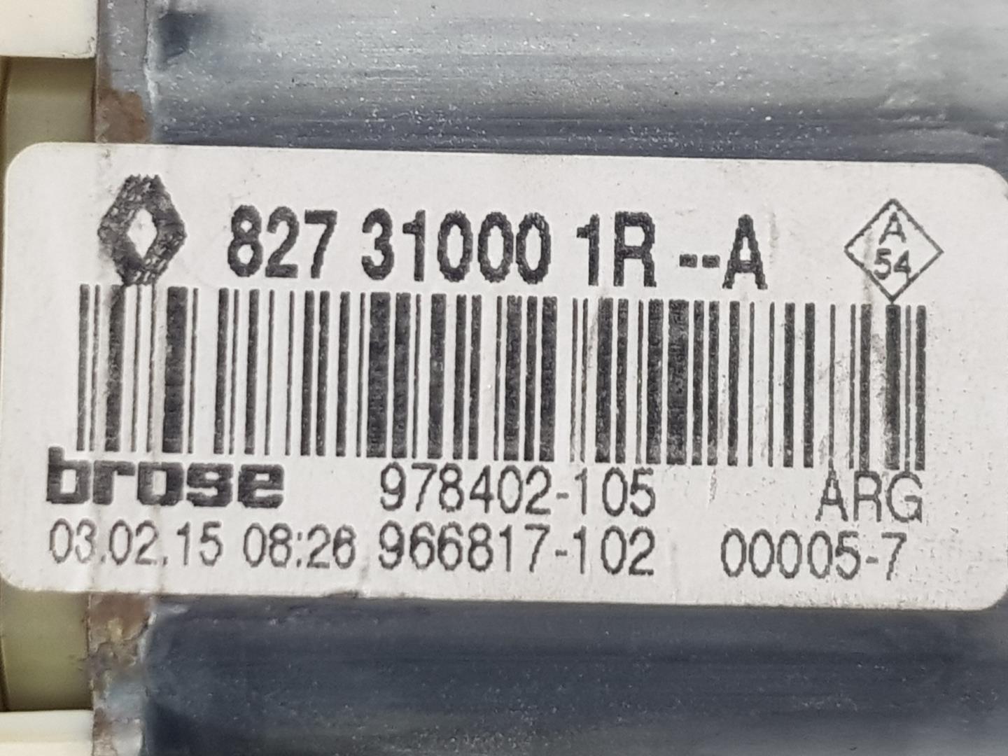 RENAULT Laguna 3 generation (2007-2015) Moteur de commande de vitre de porte arrière gauche 827300001R, 827300001R 19872540