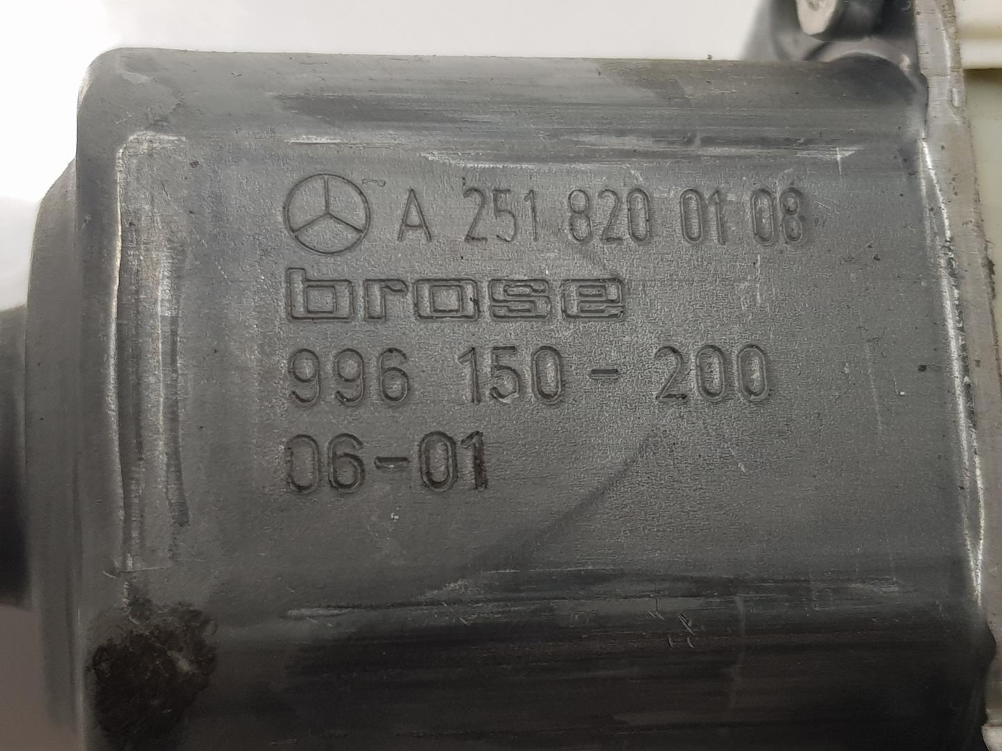 MERCEDES-BENZ M-Class W164 (2005-2011) Galinių kairių durų stiklo pakelėjo varikliukas A2518200108, A2518200108 24251274