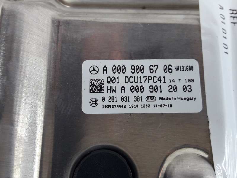 MERCEDES-BENZ C-Class W205/S205/C205 (2014-2023) Alte unități de control A0009006706, A0009012003, 0281031381 19614308