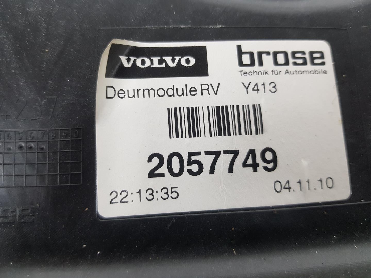 VOLVO XC60 1 generation (2008-2017) Front Right Door Window Regulator 30753328, 30753328, SINMOTOR 19815828