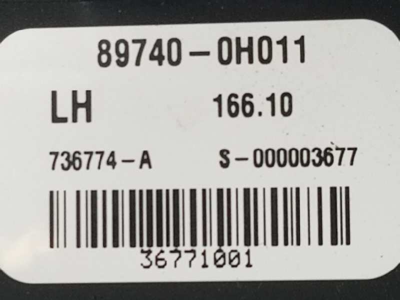 PEUGEOT 107 Peugeot 107 (2005-2014) Alte unități de control 897400H011, 897400H011 19758011