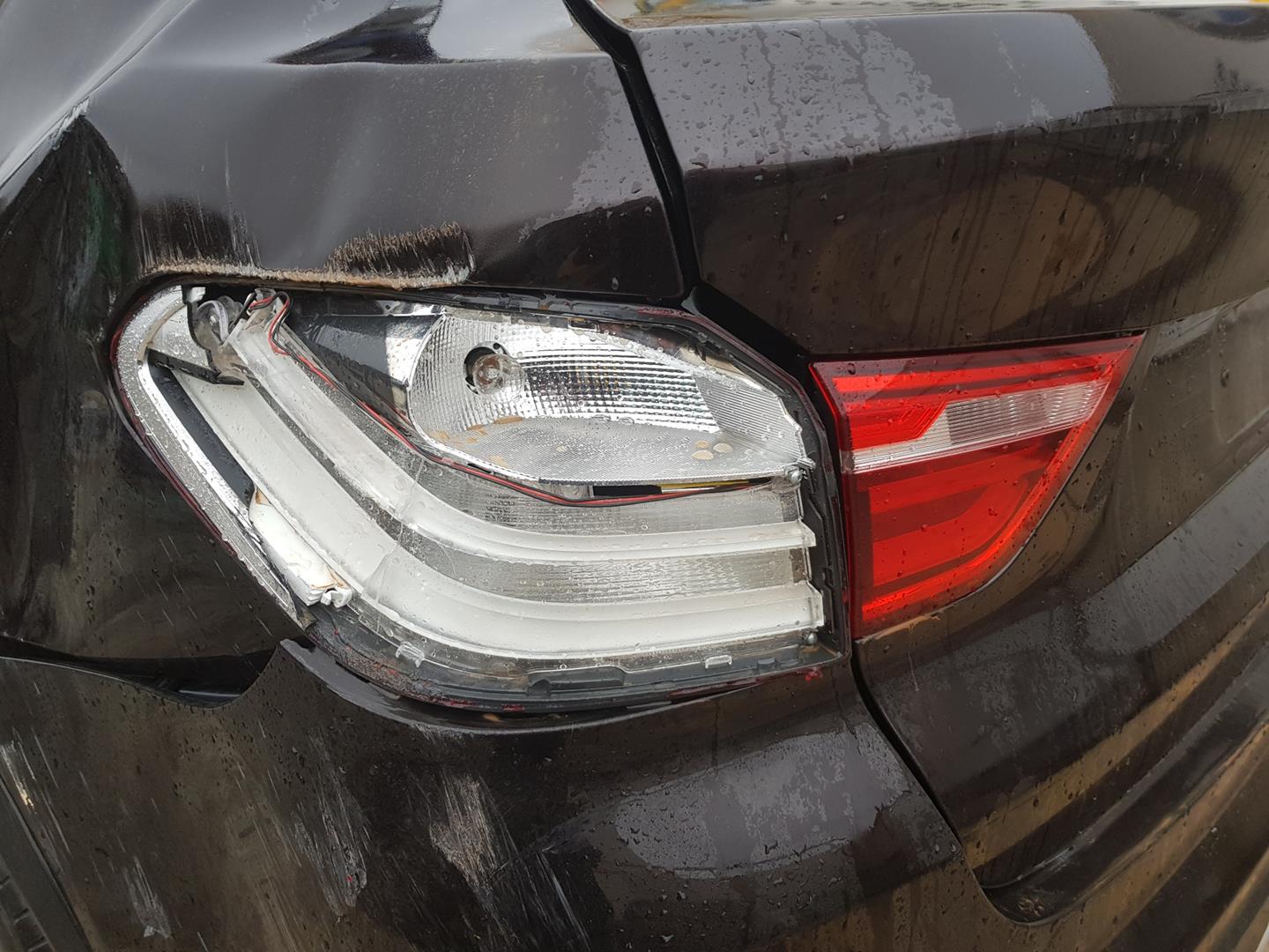 BMW X4 F26 (2014-2018) Galinių kairių durų stiklo pakelėjas 51357335601, 51357335601 24149111