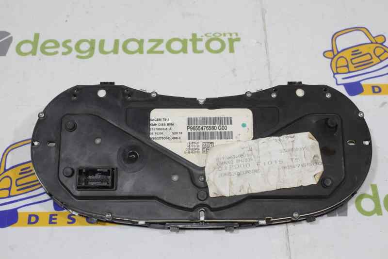 PEUGEOT 307 1 generation (2001-2008) Spidometras (Prietaisų skydelis) 9655476580,9655476580,P9655476580G00 19557224