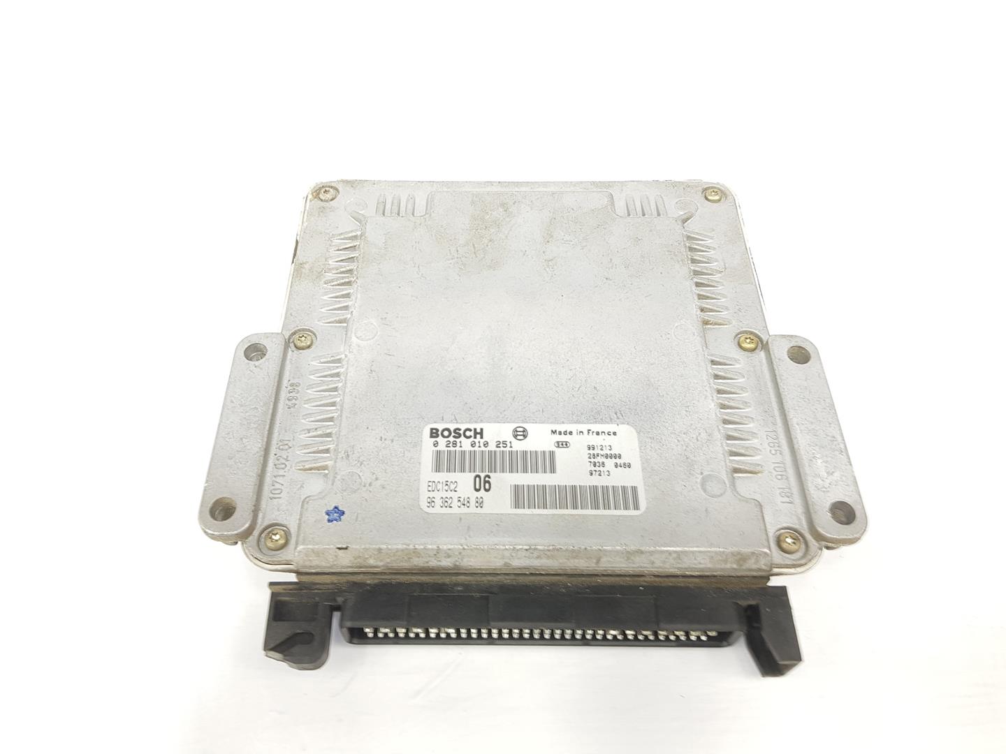 CITROËN Xantia X1 (1993-1998) Motorkontrollenhet ECU 9636254880, 9636254880, 2222DL 19810372