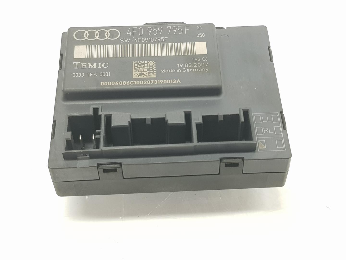 AUDI A6 C6/4F (2004-2011) Alte unități de control 4F0959795F, 4F0959795F 24219712