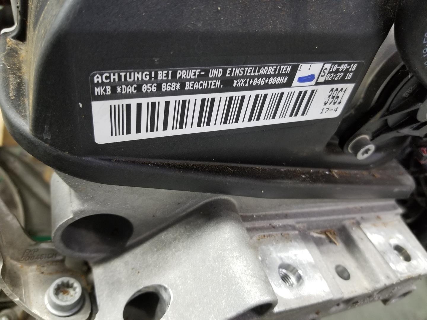 VOLKSWAGEN Golf 7 generation (2012-2024) Engine DACA, DAC, DACA2222DL 19770817