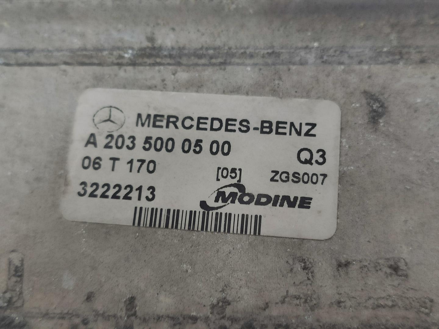 MERCEDES-BENZ C-Class W203/S203/CL203 (2000-2008) Interkūlerio radiatorius A2035000500, A2035000500 20441243