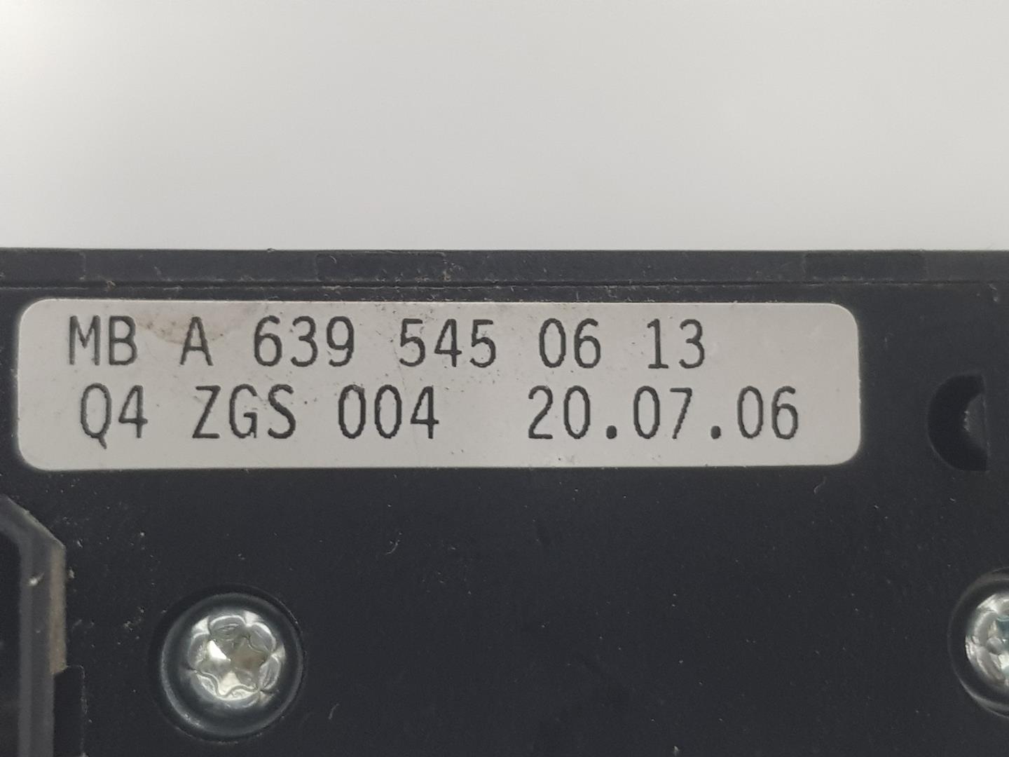 MERCEDES-BENZ Viano W639 (2003-2015) Forreste højre dør vindueskontakt A6395450613, A6395450613 24235770