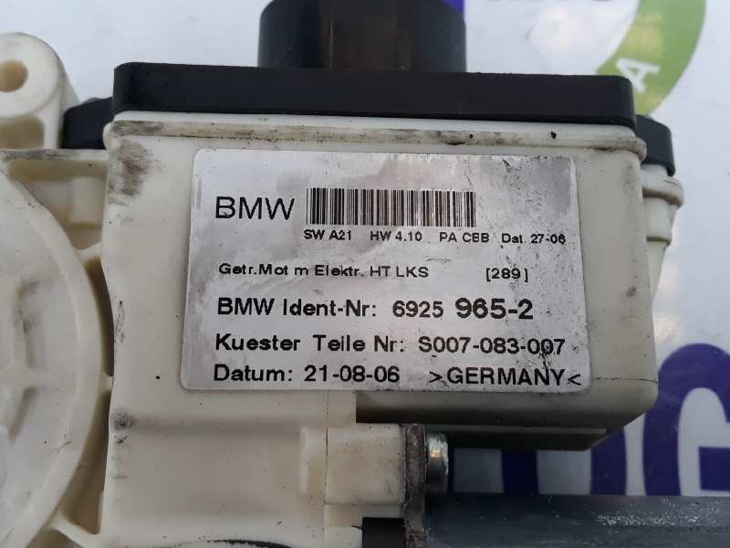 BMW X3 E83 (2003-2010) Galinių kairių durų stiklo pakelėjo varikliukas 67626925965, 6925965, E840311306 19625868