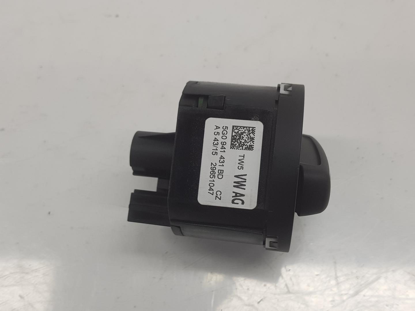 VOLKSWAGEN Golf 7 generation (2012-2024) Headlight Switch Control Unit 5G0941431BD, 5G0941431BD 19843056