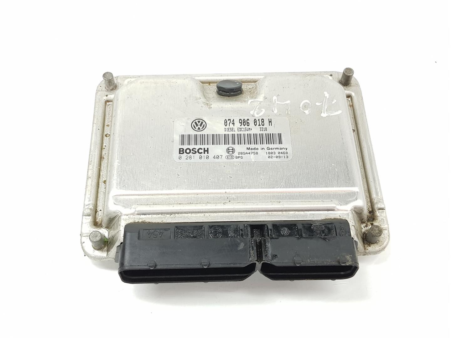 VOLKSWAGEN LT 2 generation (1996-2006) Блок керування двигуном ECU 074906018H,074906018H 24250139