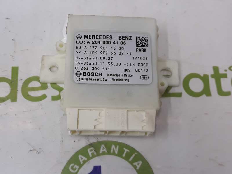 MERCEDES-BENZ C-Class W204/S204/C204 (2004-2015) Parkavimo daviklių (parktronikų) valdymo blokas A2049004106,0263004511 19638955