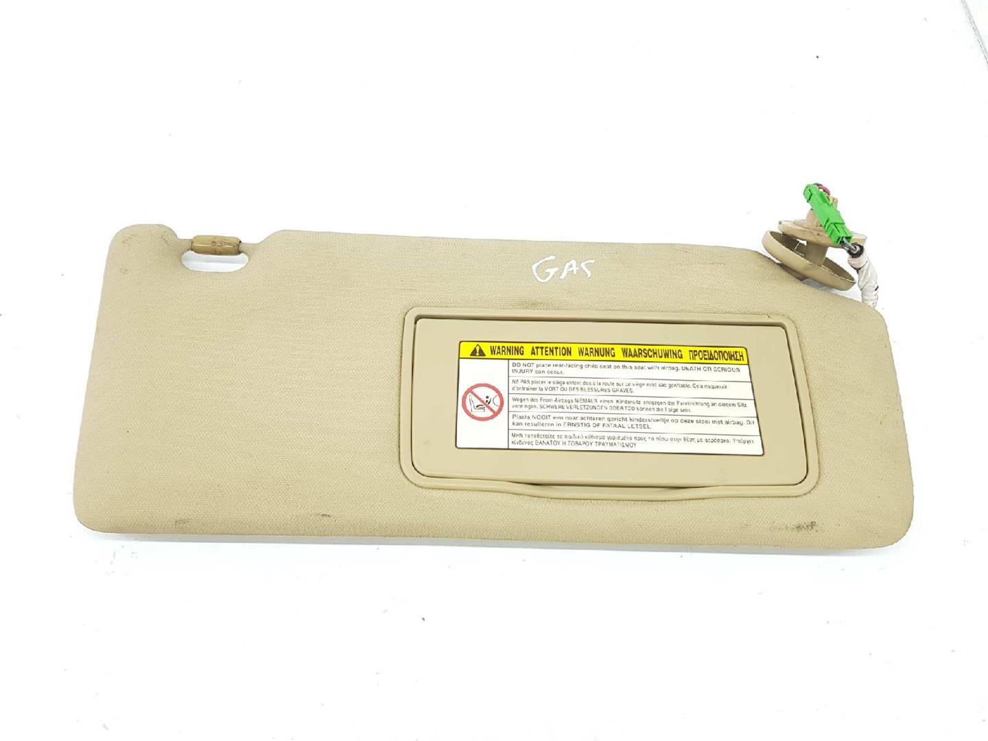 HONDA Civic 8 generation (2005-2012) Защита от солнца правая 83230SMGG03ZB, 83230SMGG03ZB, BEIGE 19908250