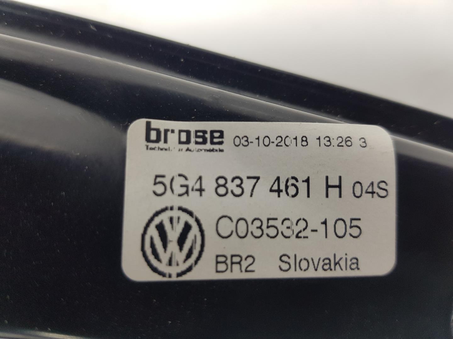 VOLKSWAGEN Golf 7 generation (2012-2024) Стеклоподъемник передней левой двери 5G4837461H,5G4837461H,PROCEDEDEVEHÍCULORHD 19858810