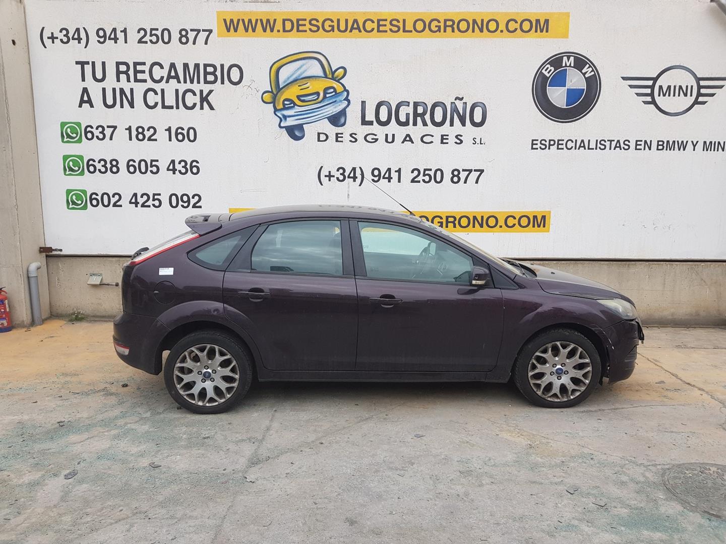 FORD Focus 2 generation (2004-2011) Kipufogócsonk 1721503, 1111AA 22498056