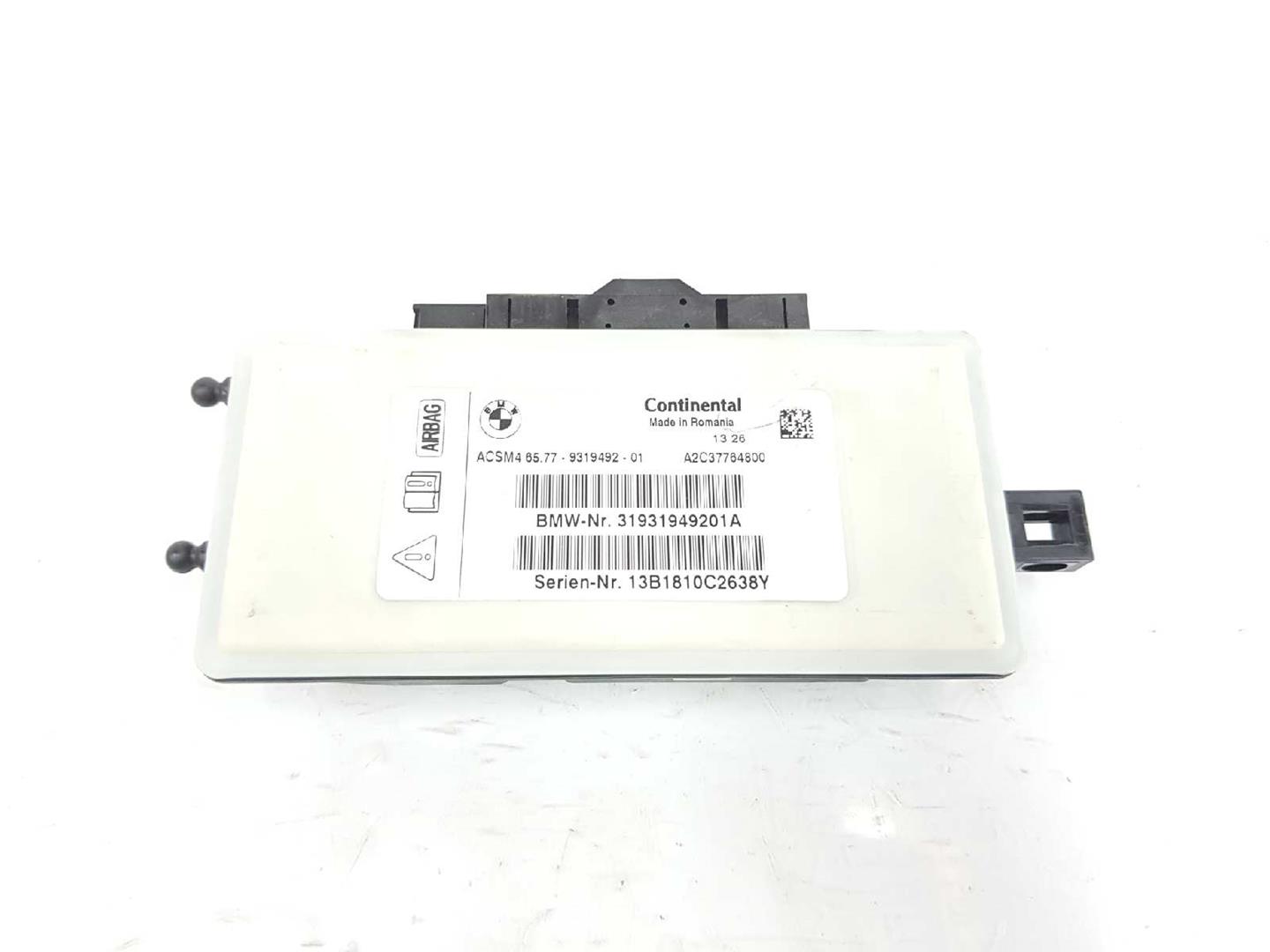 BMW X4 F26 (2014-2018) SRS Control Unit 65779319492 19694264