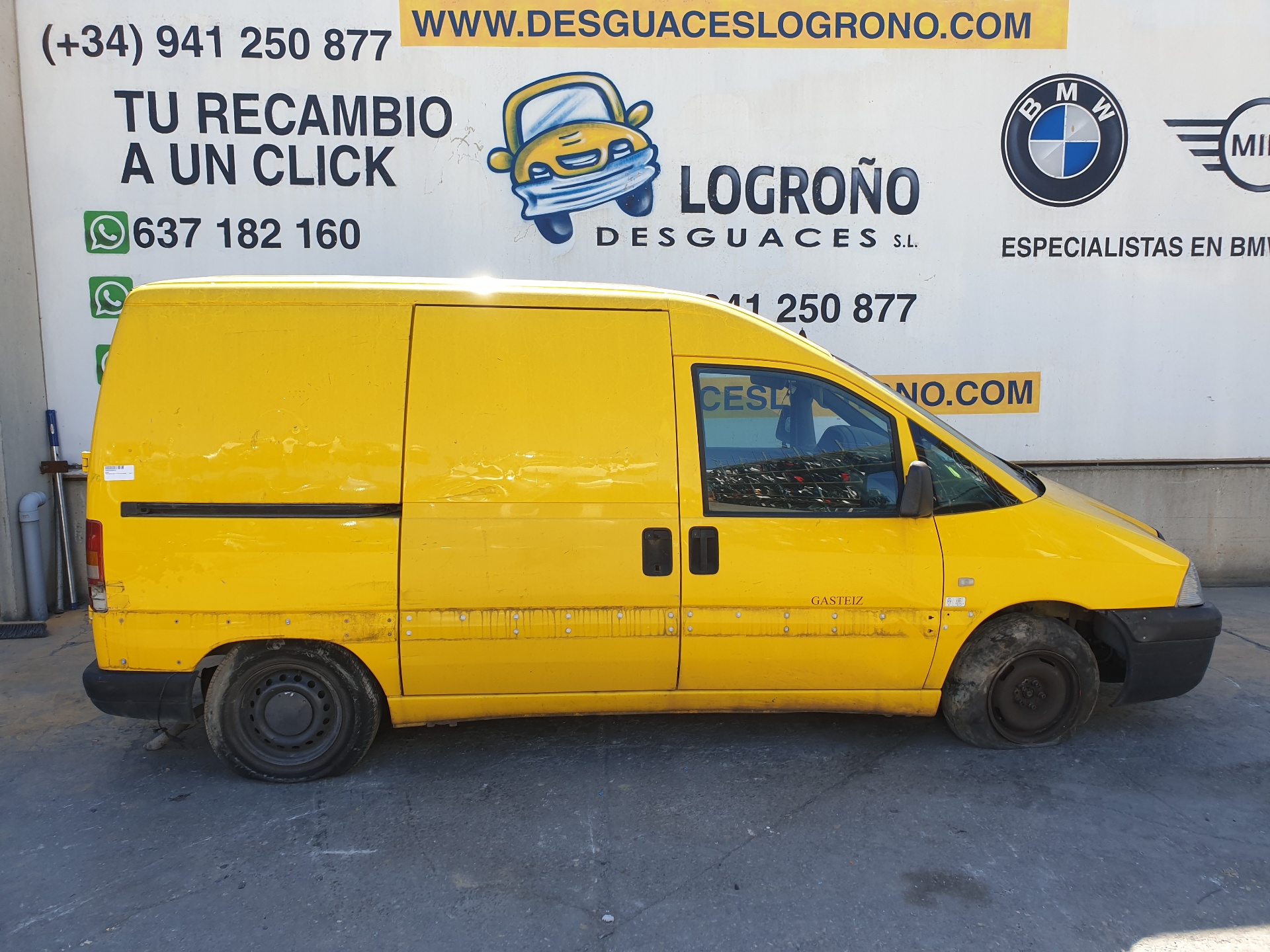 FIAT Scudo 1 generation (1996-2007) Крыло переднее левое 9467000988,9467000988,COLORAMARILLO 24402906