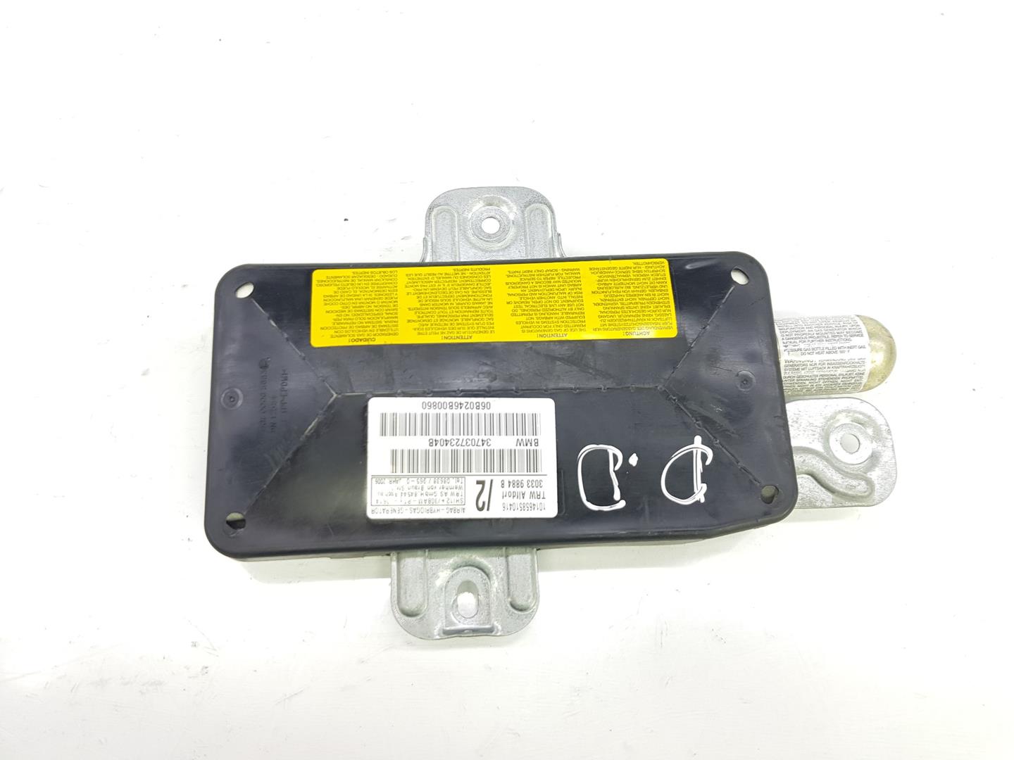 BMW X5 E53 (1999-2006) Front Right Door Airbag SRS 72127037234, 7037234 19859399