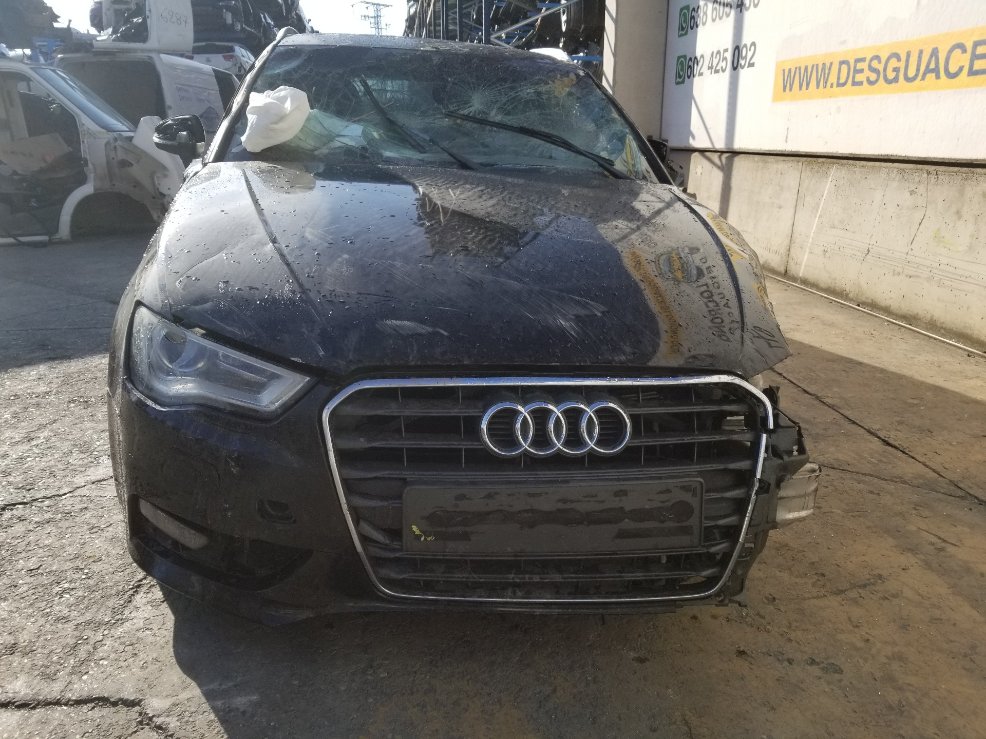 AUDI A3 8V (2012-2020) Priekinių kairių durų spyna 8X1837015,8X1837015,2222DL 19750135