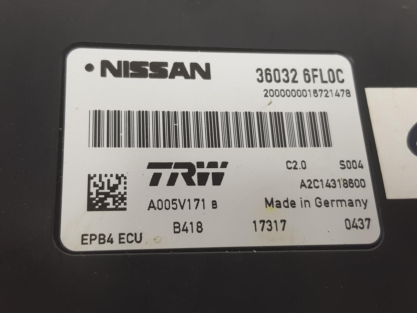 NISSAN X-Trail T32 (2013-2022) Alte unități de control 360326FL0C,360326FL0C 19791955