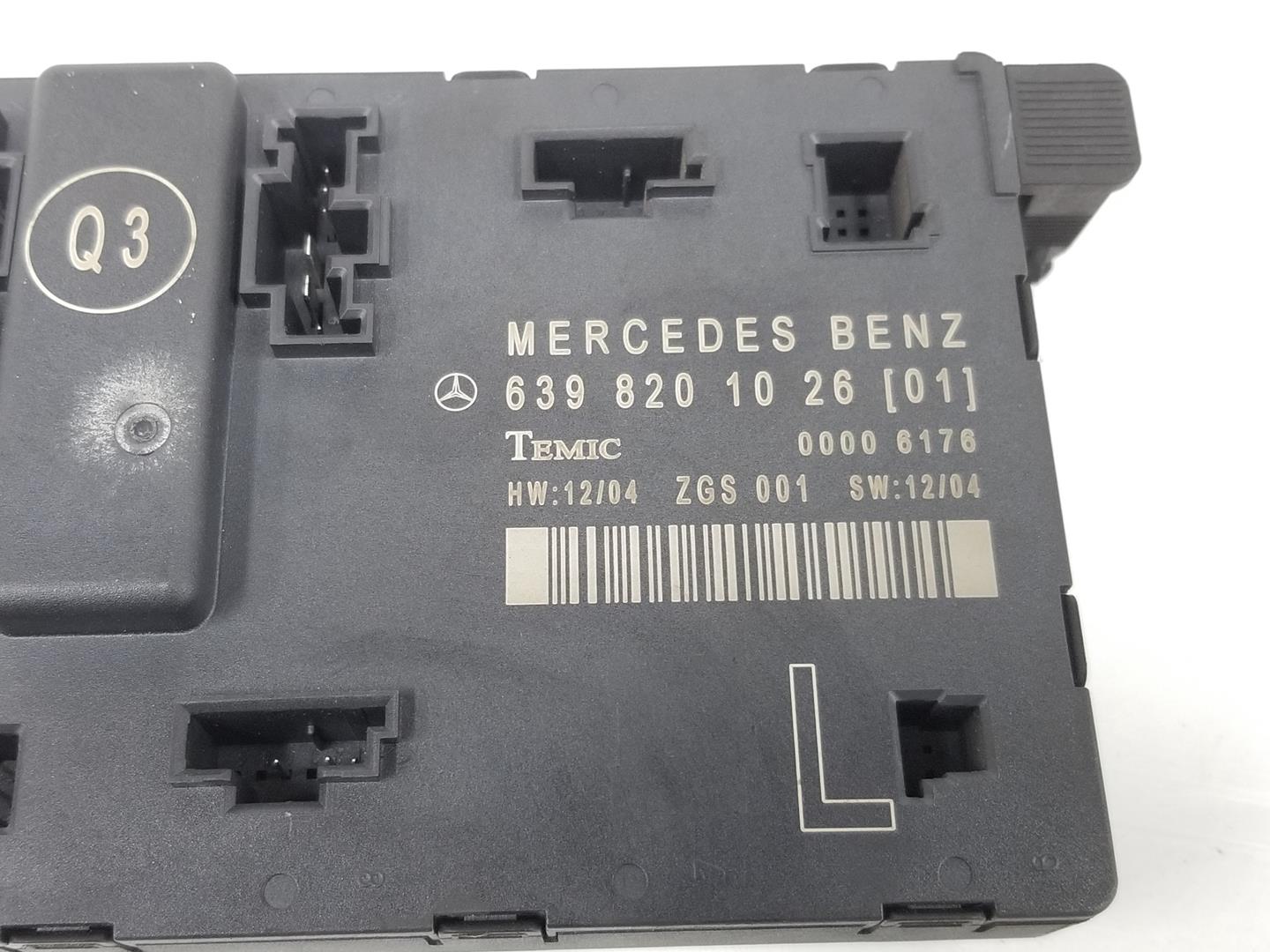 MERCEDES-BENZ Vito W639 (2003-2015) Other Control Units A6398201026, A6398201026 19906956