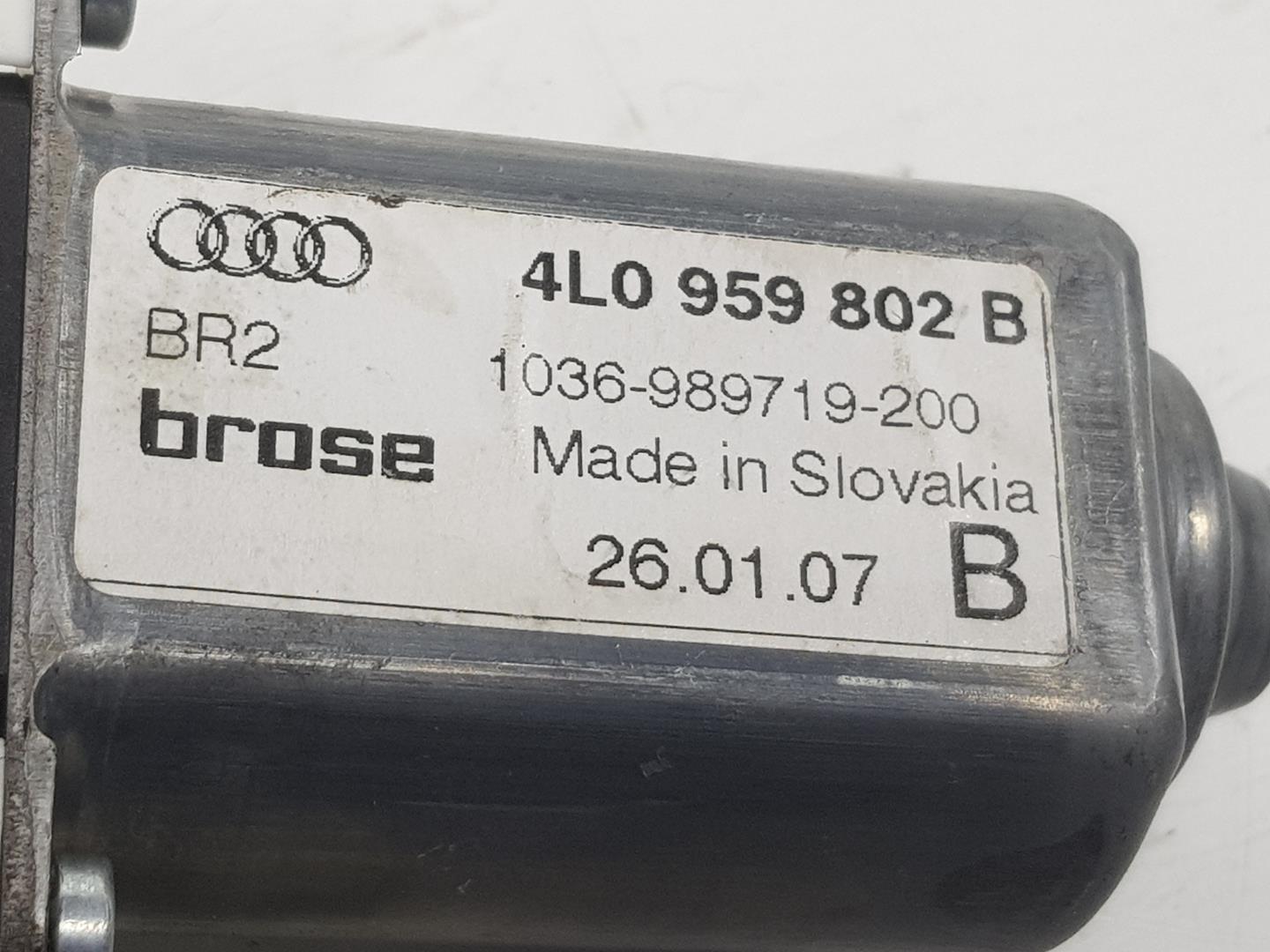 AUDI Q7 4L (2005-2015) Rear Right Door Window Control Motor 4L0959802B,4L0959802B,SOLOMOTOR 19716536