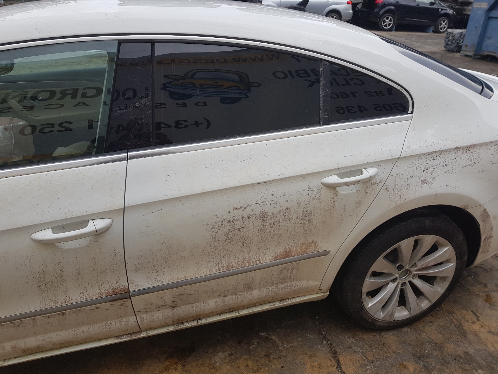 VOLKSWAGEN Passat CC 1 generation (2008-2017) Замок лівих задніх дверей 5N0839015J,5N0839015J 24977216