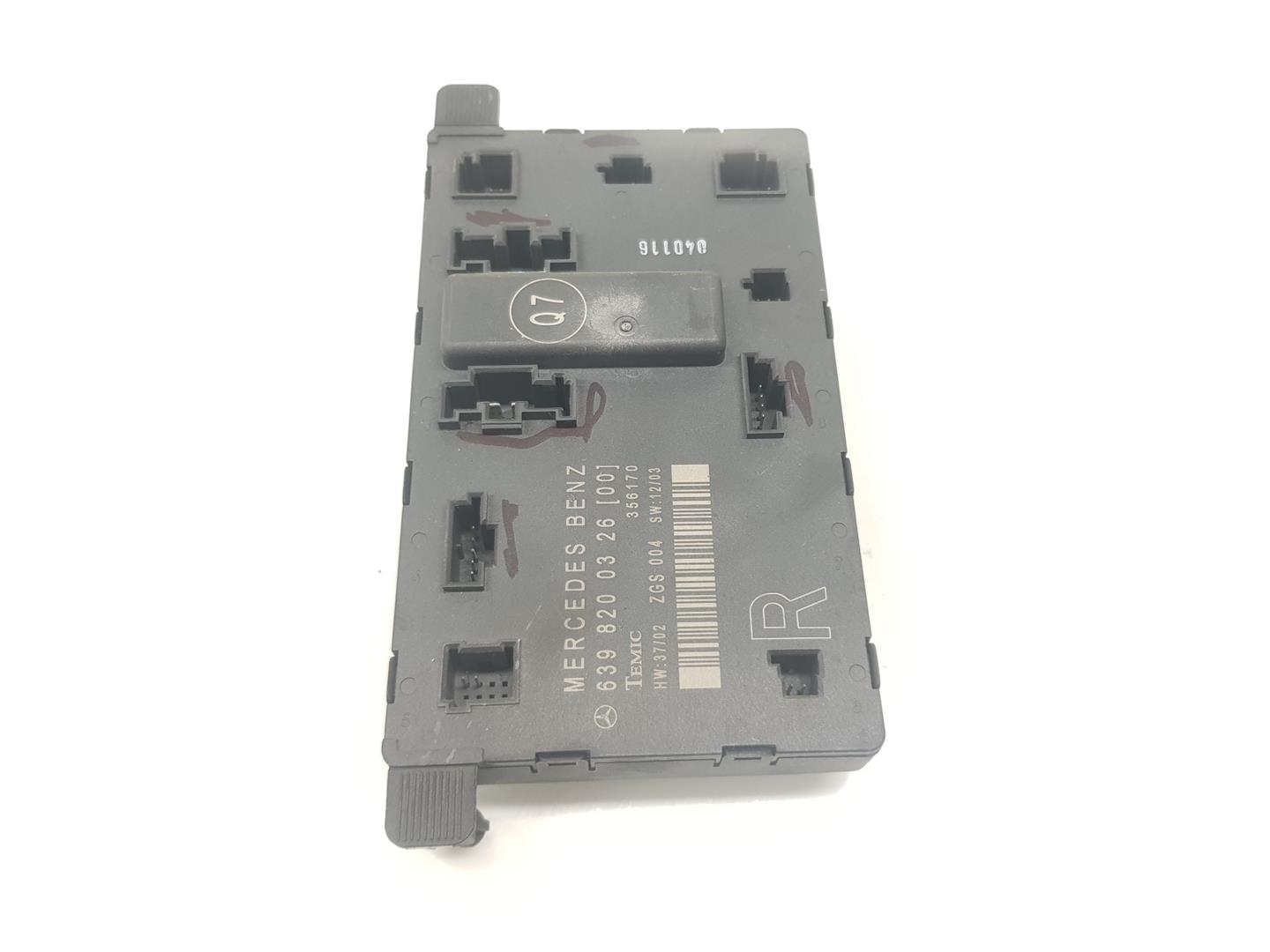 MERCEDES-BENZ Vito W639 (2003-2015) Other Control Units A6398200326, A6398200326 24236667