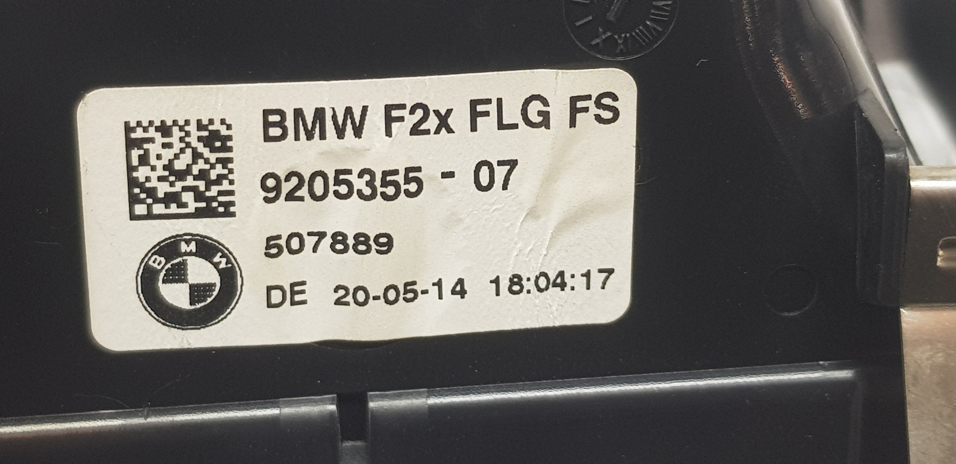 BMW 1 Series F20/F21 (2011-2020) Другие внутренние детали 64229205355, 64229205355 24167481