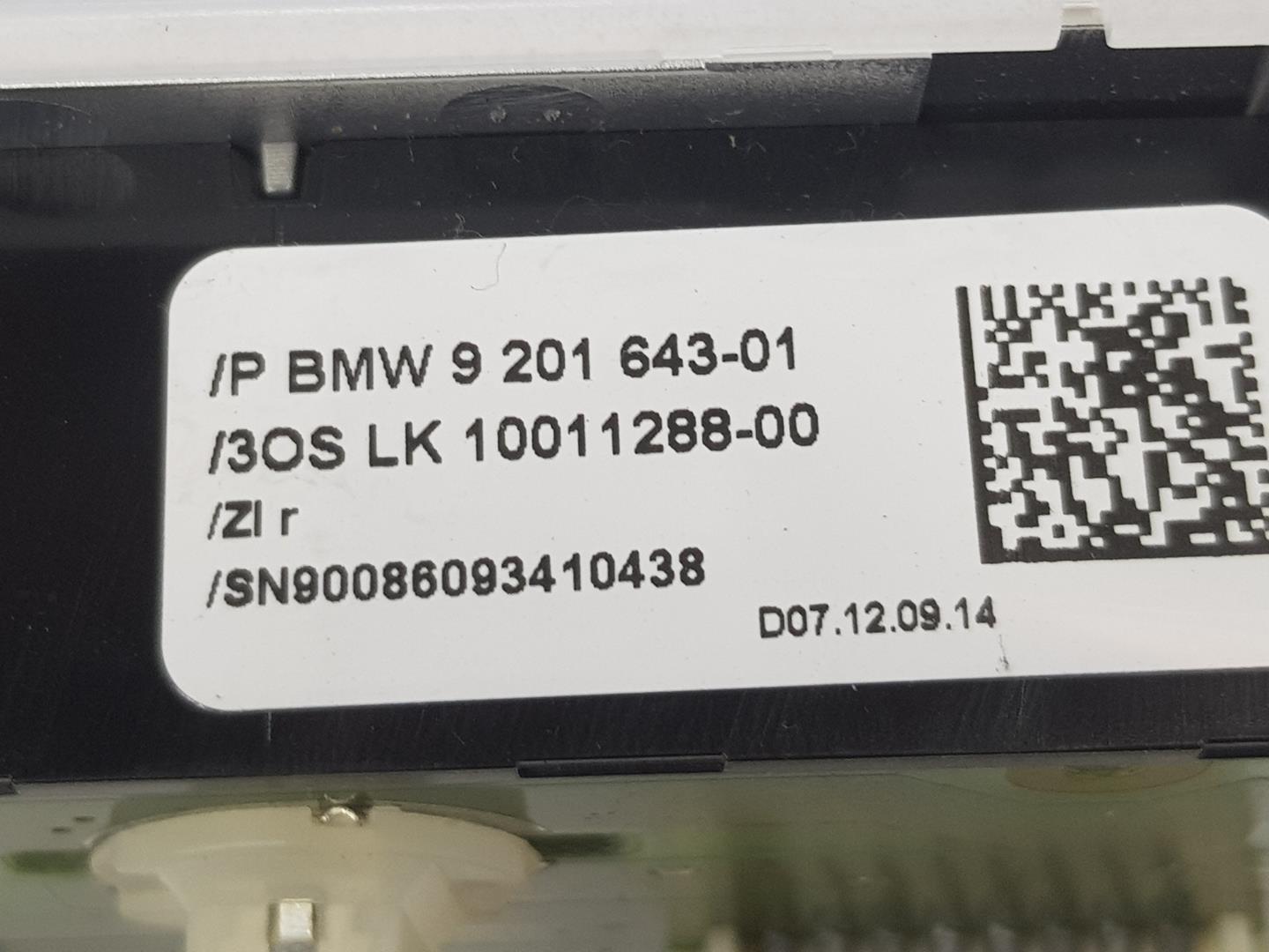 BMW 3 Series E90/E91/E92/E93 (2004-2013) Citas salona daļas 9200943, 65759200943 19827086