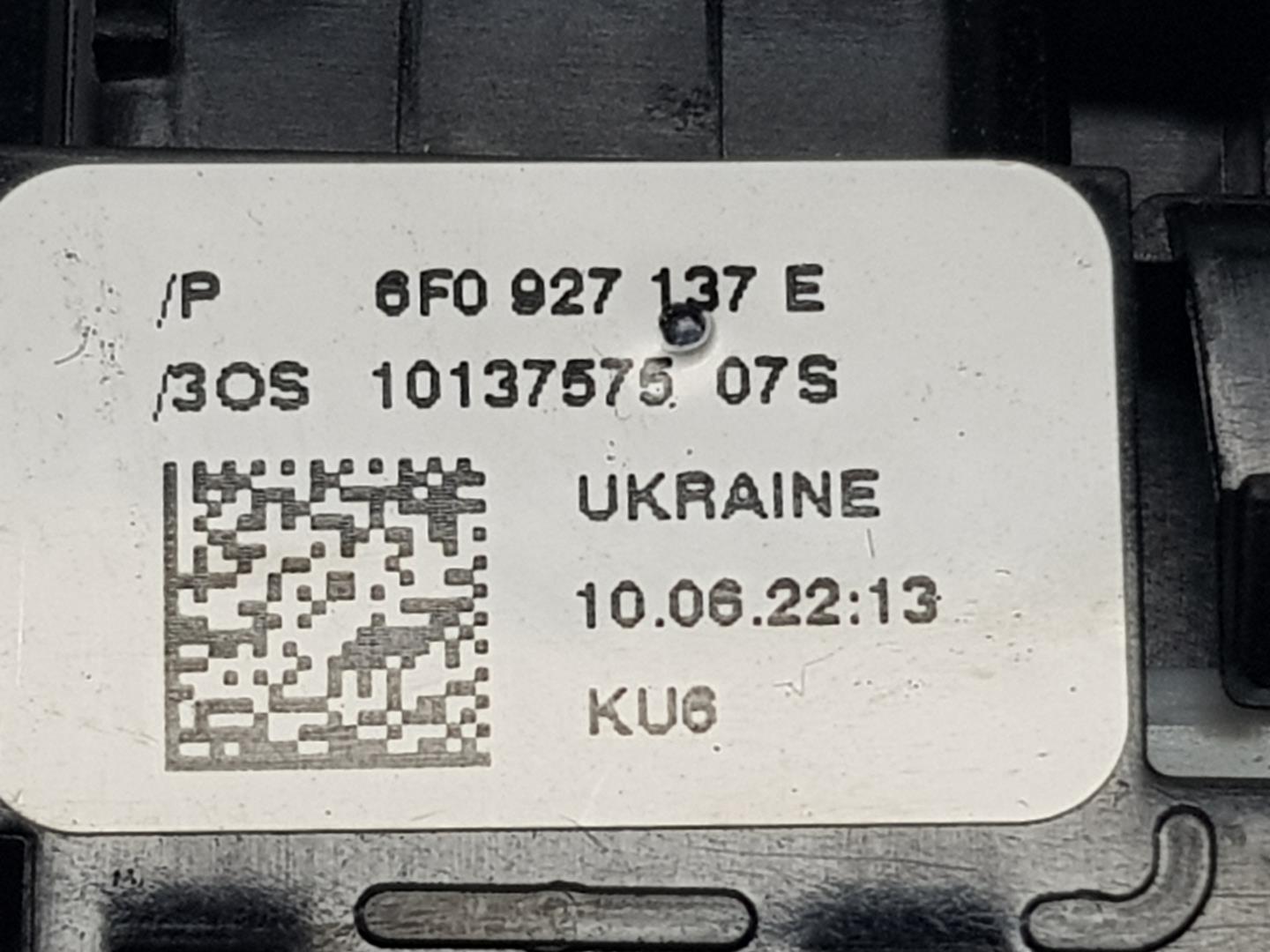 SEAT Alhambra 2 generation (2010-2021) Переключатель кнопок 6F0927137E, 6F0927137E 24217141