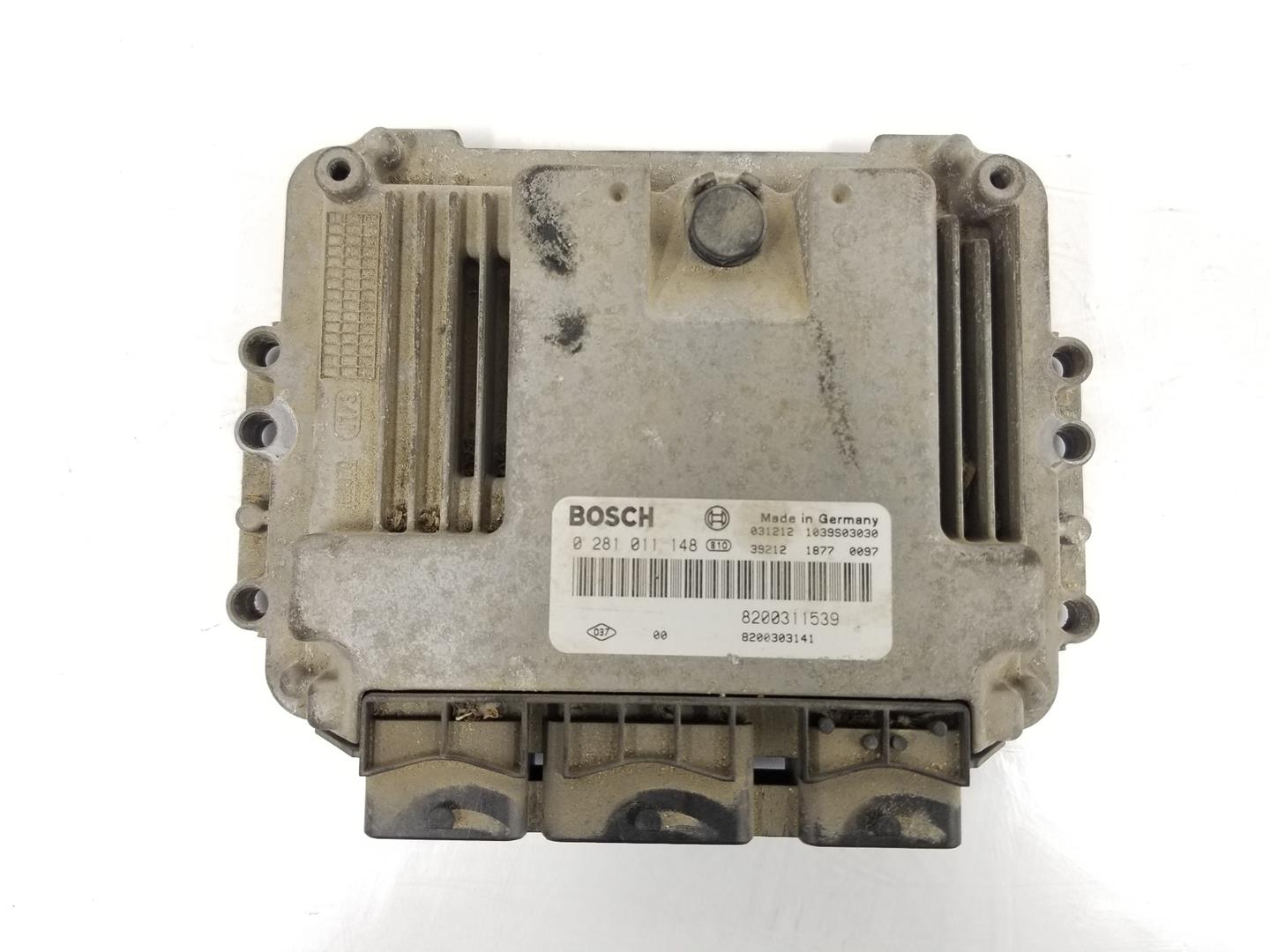 RENAULT Laguna 2 generation (2001-2007) Engine Control Unit ECU 8200311539,8200303141,0281011148 19894372