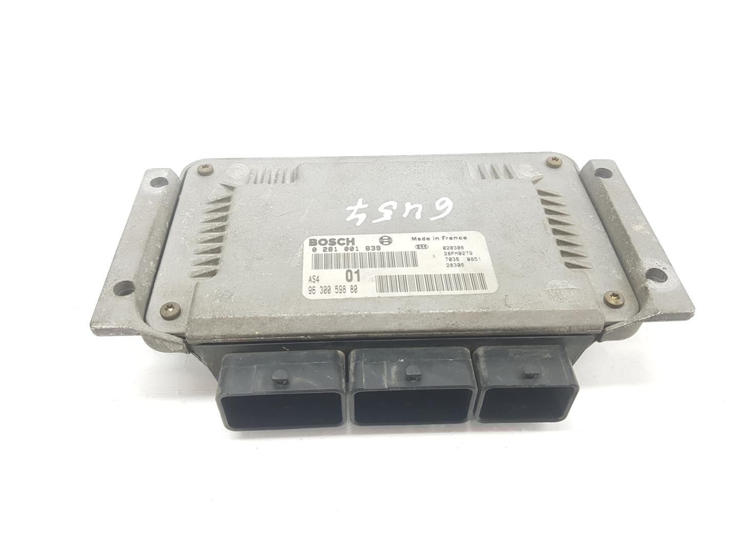 CITROËN Saxo 2 generation (1996-2004) Engine Control Unit ECU 9630059880, 9630059880 21584598