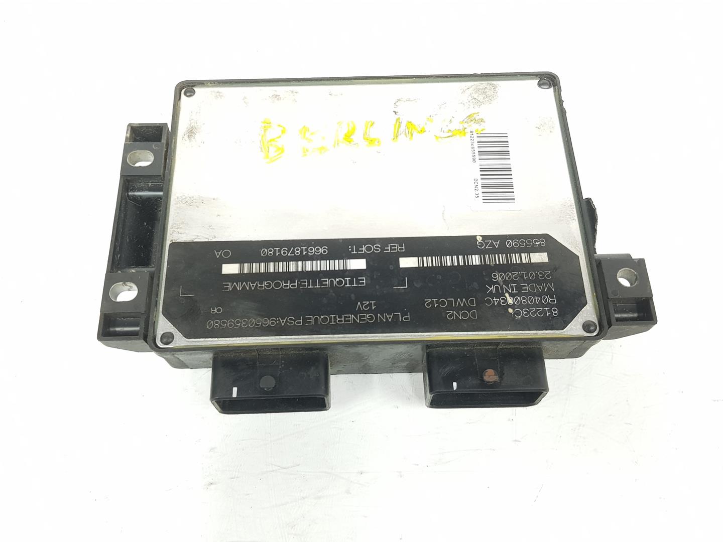 CITROËN Блок за управление на двигателя ECU 9661879180,9650359580,2222DL 19770385