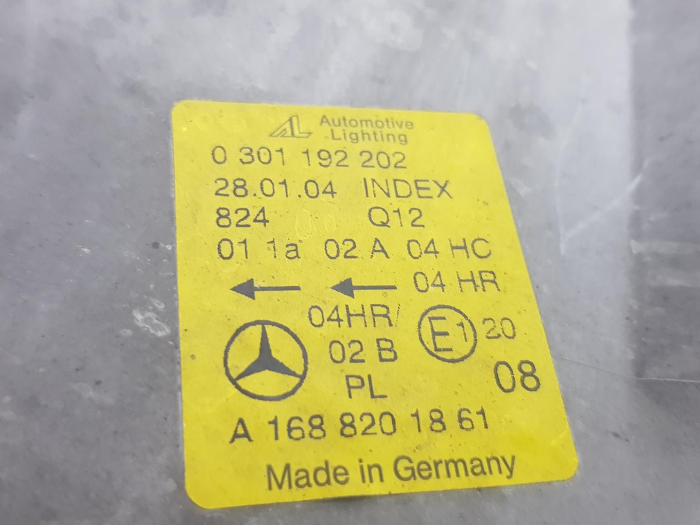 MERCEDES-BENZ A-Class W168 (1997-2004) Front Right Headlight A1688201861,A1688201861 24221281