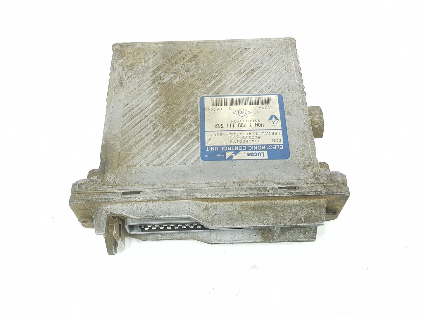 RENAULT Megane 1 generation (1995-2003) Блок керування двигуном ECU 7700111342,7700111342 19770353